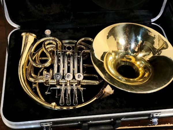 French Horn with Case