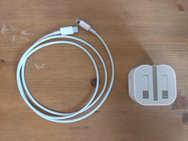 Apple 20W Type C Plug and USB-C to Lightning Cable