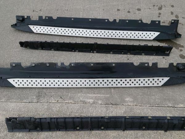 BMW X5 E70 Genuine side steps and support panels