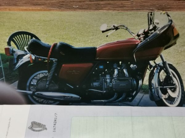 Project classic motorbike, 1975 Goldwing gl1000,t