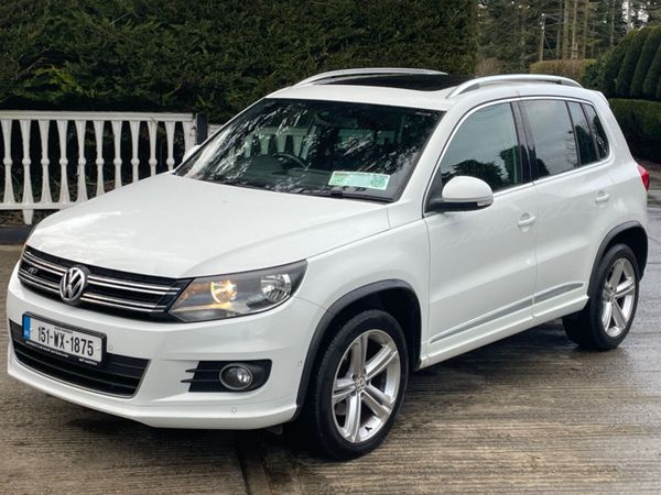 Volkswagen Tiguan SUV, Diesel, 2015, White