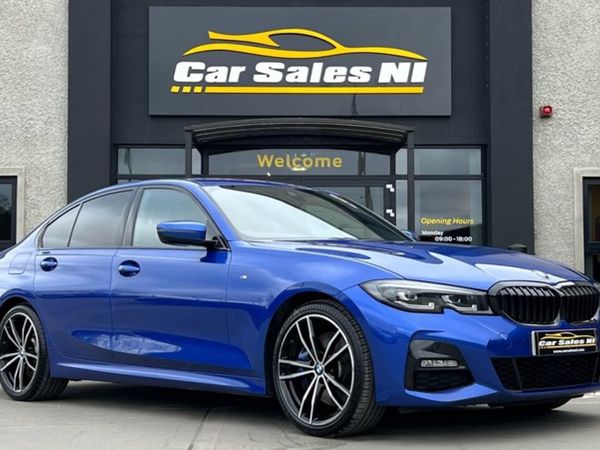 BMW 3-Series Saloon, 2021, Blue