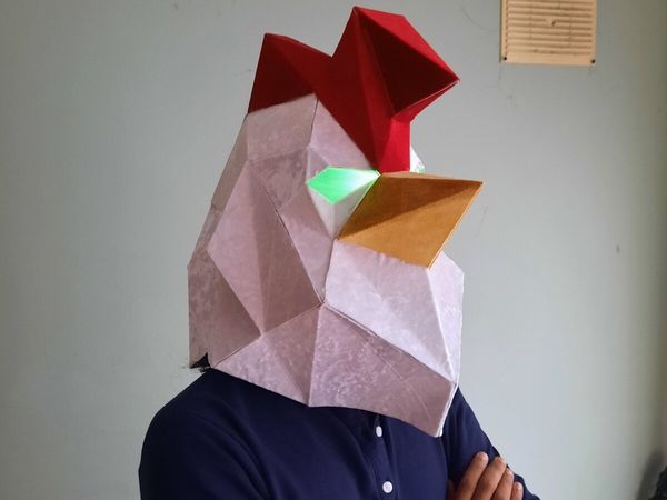 3D Chicken mask