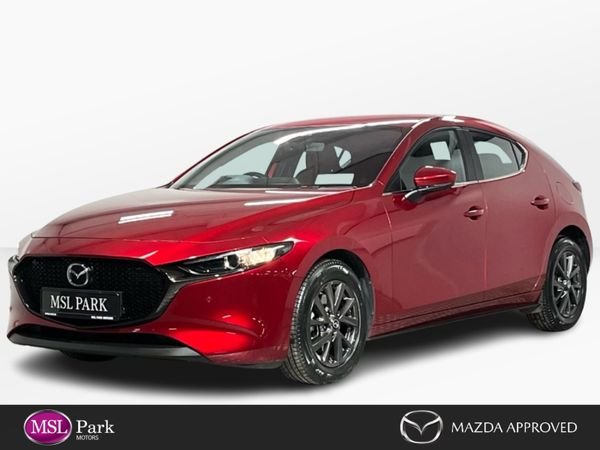 Mazda 3 Hatchback, Petrol, 2021, Red