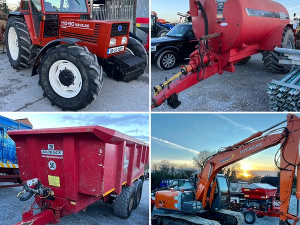 Late Entries Machinery Auction Saturday