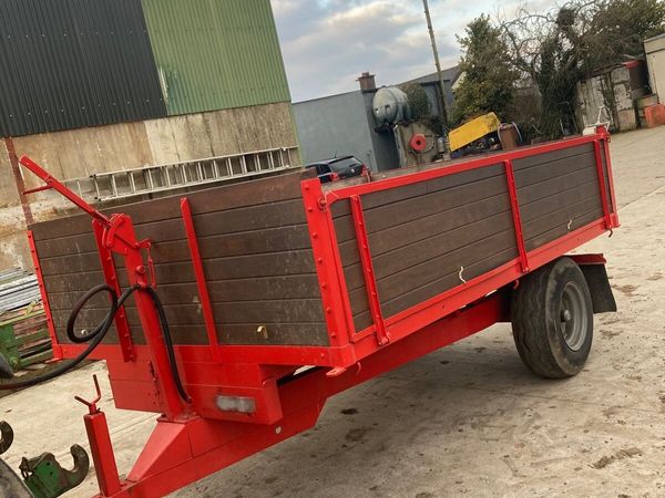 5 Ton Tipping Trailer with Grain Sides