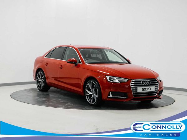 Audi A4 Saloon, Diesel, 2019, Red