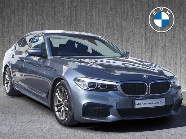 BMW 5-Series Saloon, Diesel, 2020, Blue