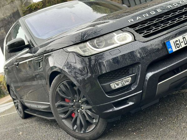 Land Rover Range Rover Sport SUV, Diesel, 2016, Black