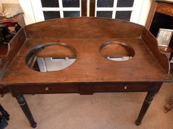 Antique double washstand