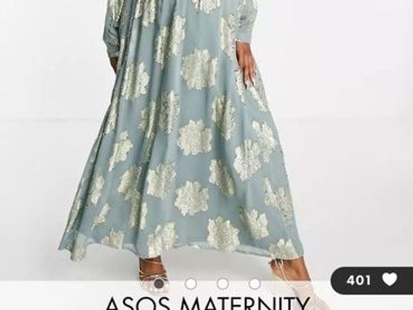 asos maternity dress