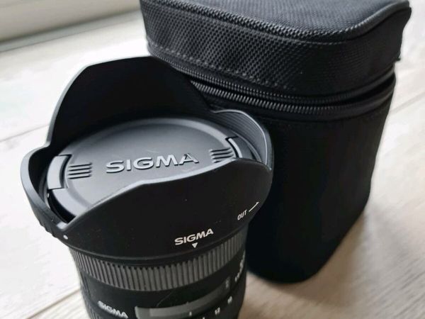 USED SIGMA EX DC HSM 10-20mm f/4.0-5.6 for Canon