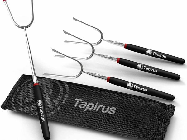 Tapirus Marshmallow Roasting Sticks | Set of 4