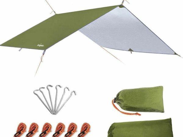 Unigear Hammock Rain Fly Tent Tarp 300cm x 500cm,Portable Lightweight