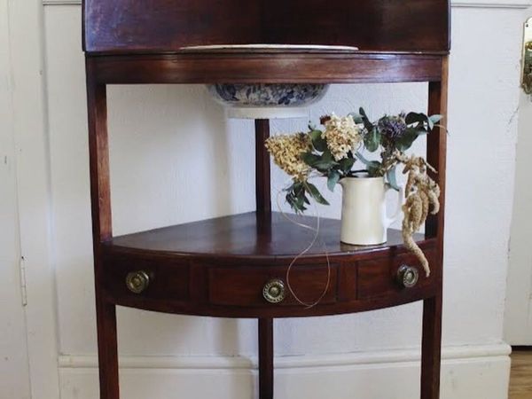 Antique Washstand and Bowl
