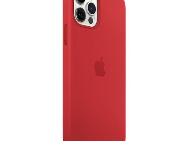Apple iPhone 12/Pro Magsafe Silicone Case Red