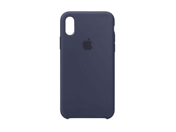 Apple iPhone X Silicone Case Midnight Blue