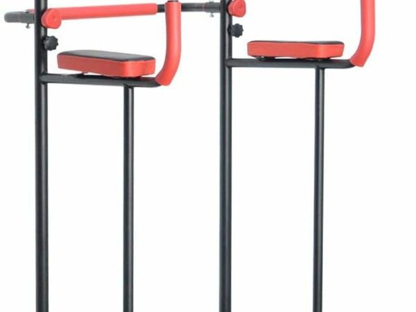 POWER TOWER PULL UP RACK STATION MULTI-FUNCTION ADJUSTABLE PULL UP/DIP STATION PULL UP BAR FOR HOME GYM STRENGTH TRAINING FITNESS WORKOUT EXERCISE EQUIPMENT