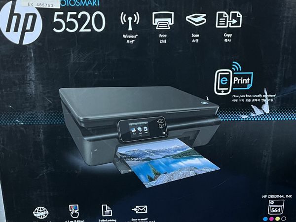 NewHewlett Packard HP5520 Wireless Inkjet Printer