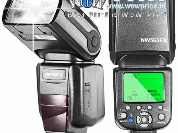 Neewer 565EX Flash Mode TTL Speedlite Canon Nikon