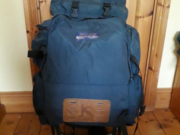 Jansport external frame backpack