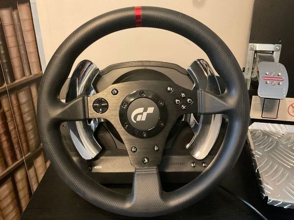 Thrustmaster 500RS with T3PA pro pedals.