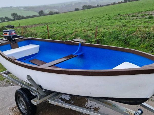 13ft boat with 5hp 2 storke engine