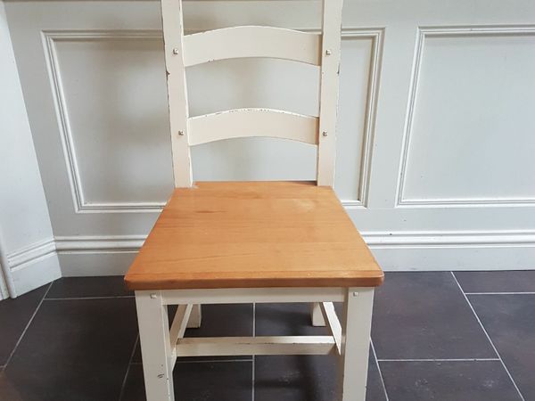 Solid Oak Chairs x 6