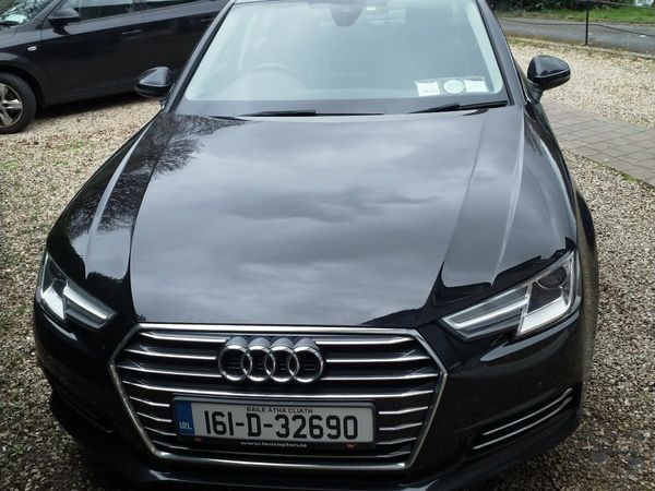 Audi A4 Saloon, Diesel, 2016, Black