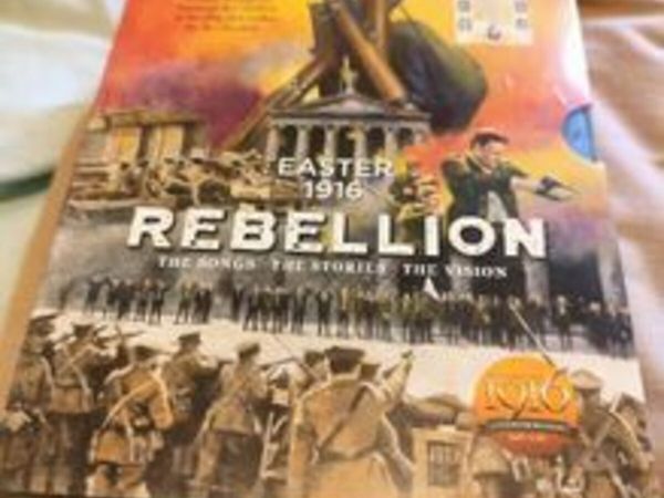 Easter 1916: Rebellion The Songs The Stories The Vision 3CD DVD Deluxe Edition-SEALED