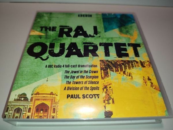 The Raj Quartet: The Jewel in the Crown, The Day of the Scorpion, The Towers of Silence & A Division of the Spoils 9 x AUDIO CD