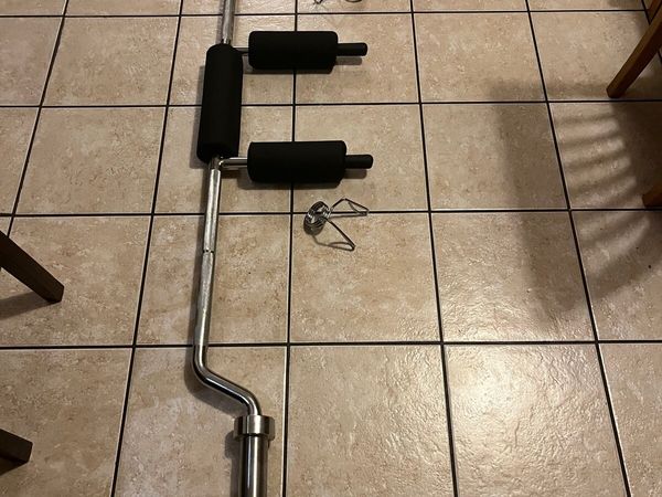 OLYMPIC 20KG LIKE NEW SAFETY SQUAT BAR