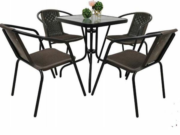 Garden furniture | Table + 4 chairs | Free delivery | Payment on delivery