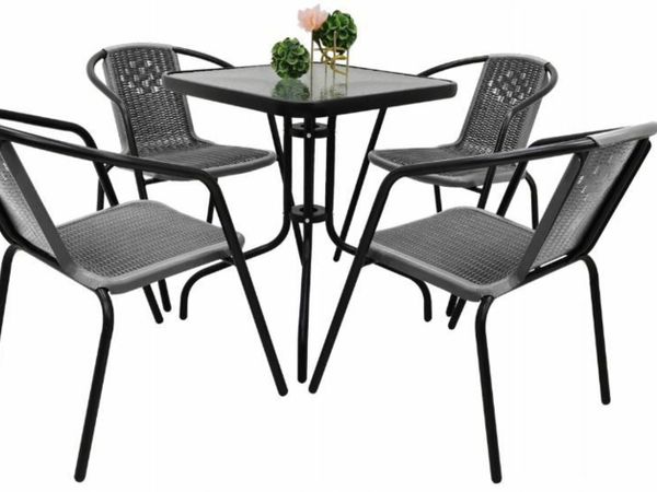 Garden furniture | Table + 4 chairs | Free delivery | Payment on delivery