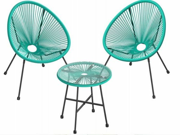 Garden furniture | 2 chairs + table | Free delivery | Payment on delivery