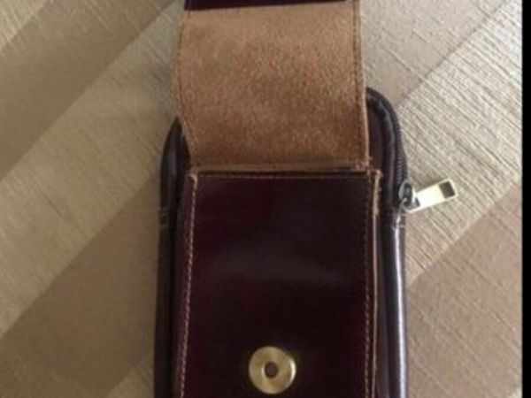 NEW-Leather Phone Belt Wallet