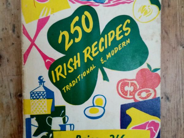 250 Irish Recipes Traditional and Modern (1959) - Vintage Irish Cookery Book