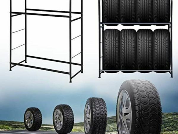Tyre Rack Rack Height Adjustable Tyre Stand