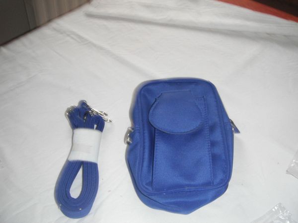 "Revlon International Blue Travel Shoulder Bag