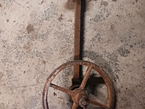 pierce plough wheel and leg