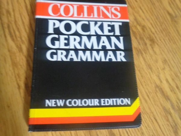 Collins Pocket German Grammar Book for Sale