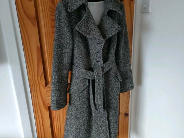 Wool mix ladies coat
