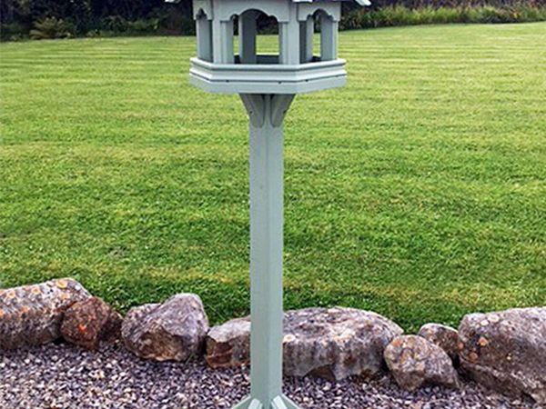 Bird Table feeders (Personal engraving option) Slated Roof - Colour choices