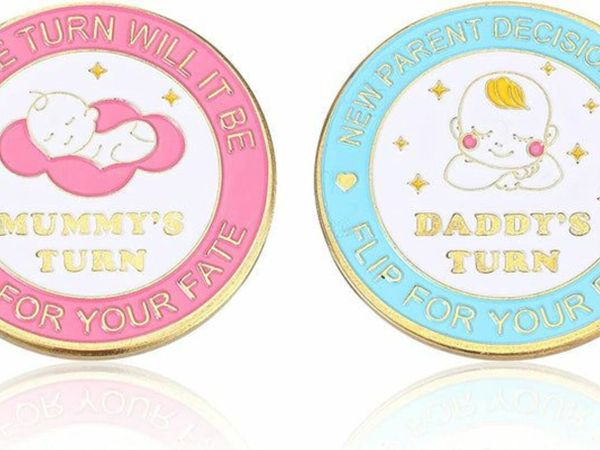 New Parents Decision Coin Gifts for Mum Dad, New M