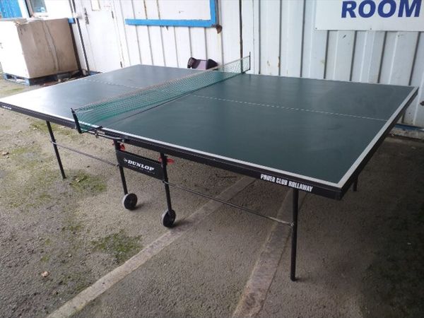 Rollaway club table tennis table