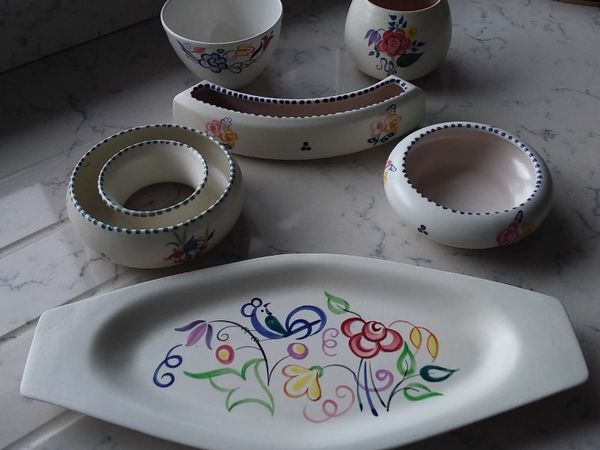 Collection of Vintage Poole Pottery