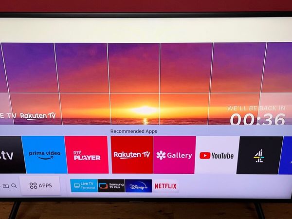 43” 4K HDR Smart Samsung TV