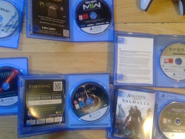 ps5 with 6 games