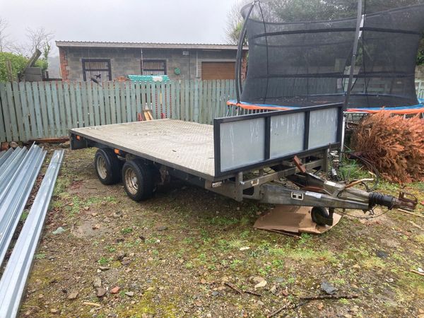 Ifor Williams 12ft x 6ft flatbed trailer