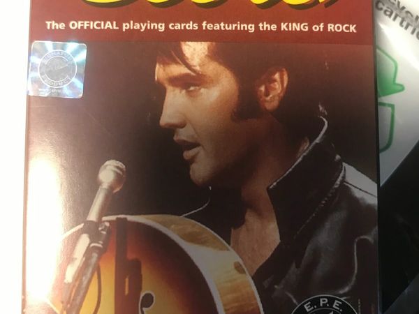 OFFICIAL ELVIS PLAYING CARDS.